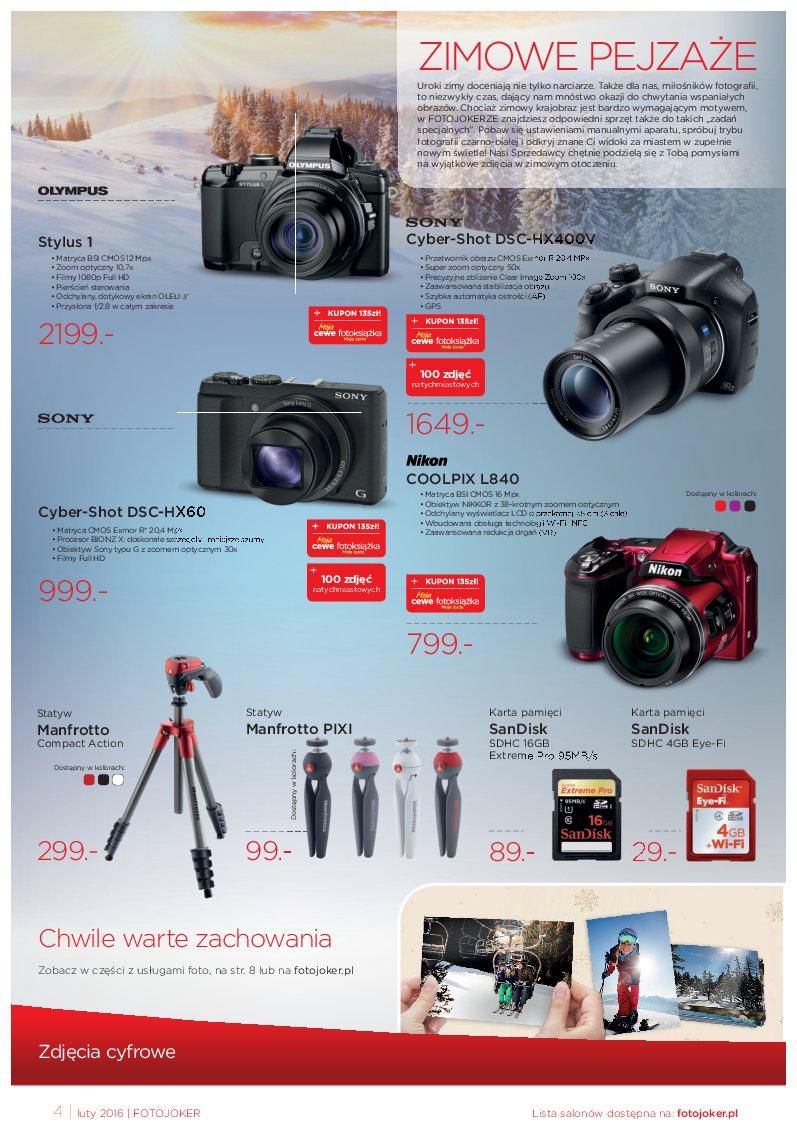 Gazetka promocyjna Fotojoker str. 4