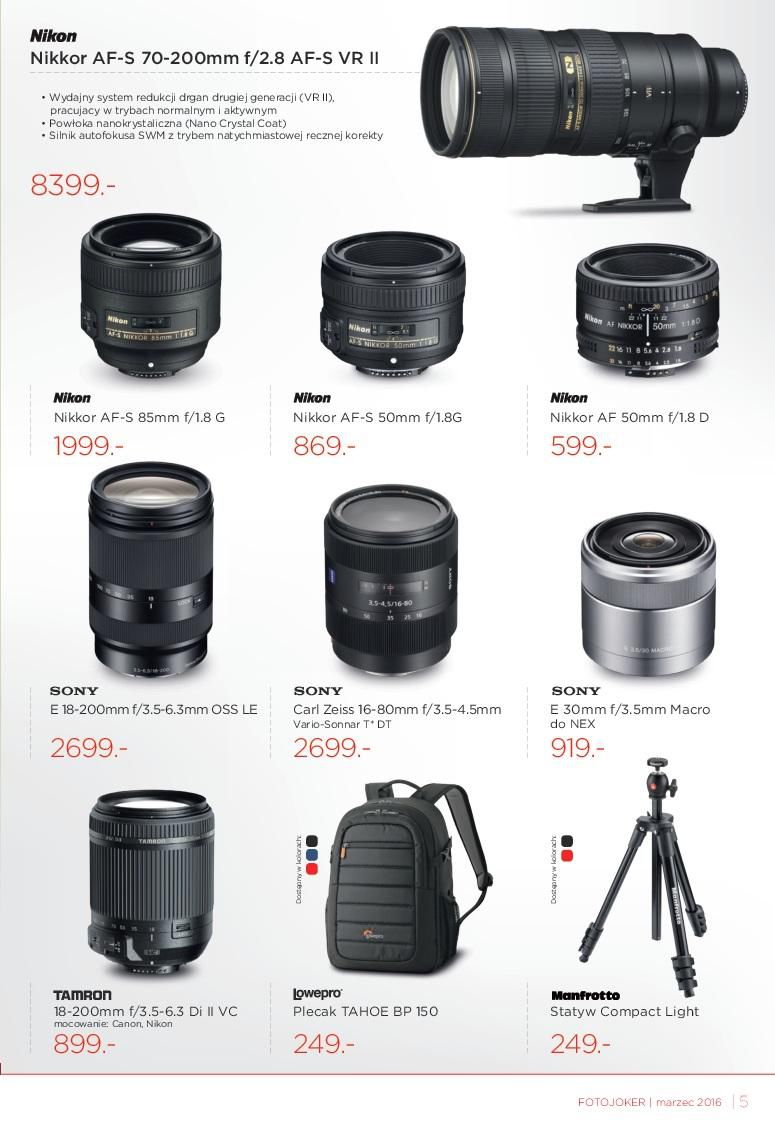 Gazetka promocyjna Fotojoker str. 5
